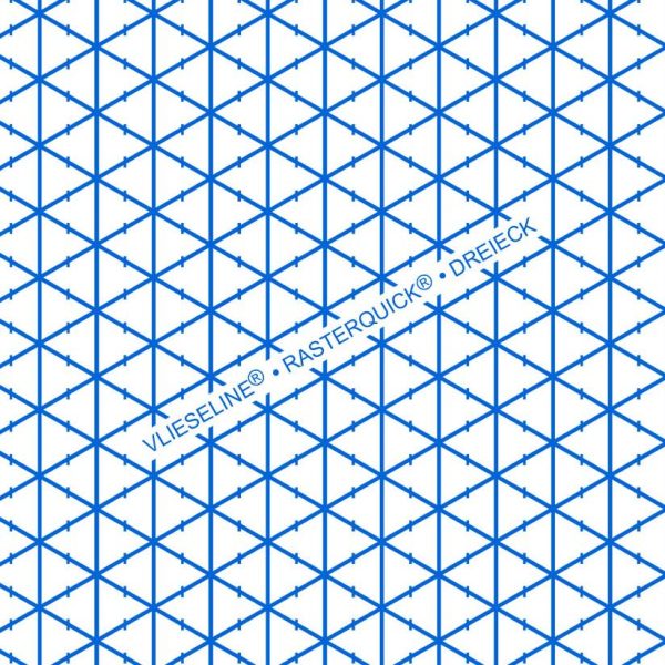ENTRETELA RASTERQUICK DREIECK (Triangulo 60º)
